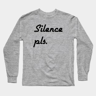 Silence Long Sleeve T-Shirt